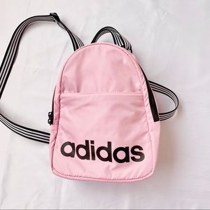 Adidas pink mini backpack